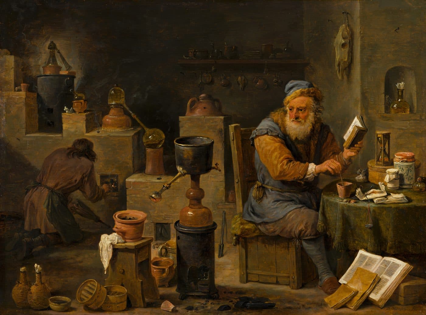 David Teniers the Younger, The Alchemist