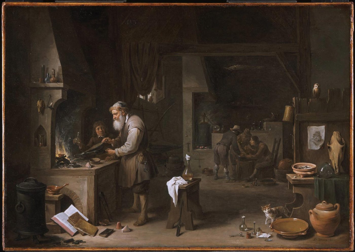 David Teniers the Younger, The Alchemist